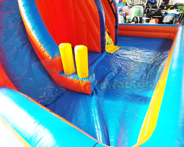 Bouncer Pool House Kids Inflatable Water Slide Quadruple Stitching