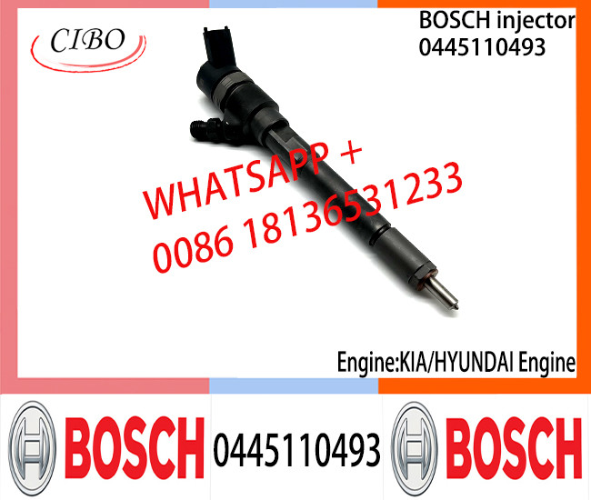 BOSCH injetor Common Rail Fuel Injector 0445110493 0445110494 0445110750 0445110432 0445110431 For Diesel engine