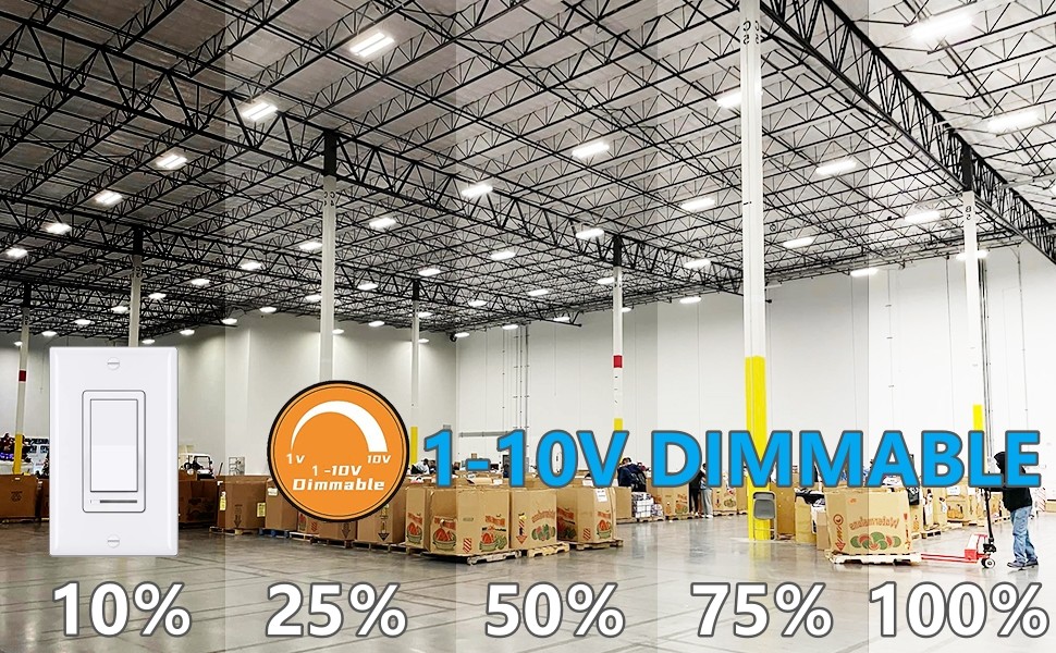 Industrial LED Linear Highbay Light 150Lm/W AC120-227V 225W High Bay Lighting