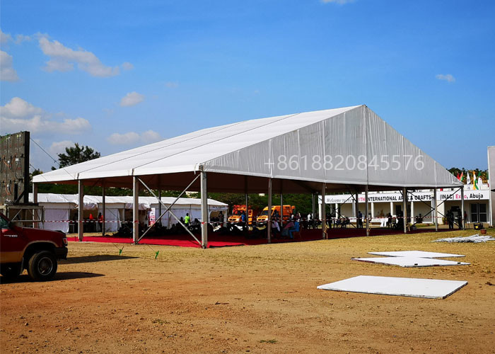 Aluminum Luxury 20x50m Event Party Tent For Dinner