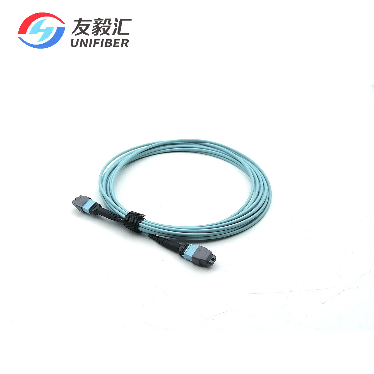 12 Fiber OM3 MPO MTP Patch Cord Elite Trunk Cable Female Polarity B