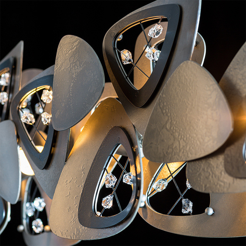 G9 LED Modern Designer Ceiling Lights Pendant Lamps Black Silver Rustproof