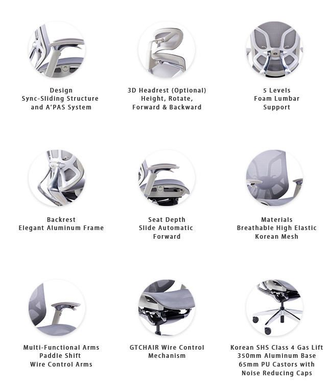 Polished Butterfly Ergonomic Office Chair Mesh Computer Home Swivel Adjustable