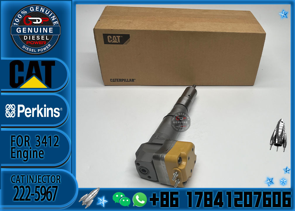 Durable Fuel Injector Assembly 4CR01974 222-5967 2225967 For CAT Engine 3412 Series