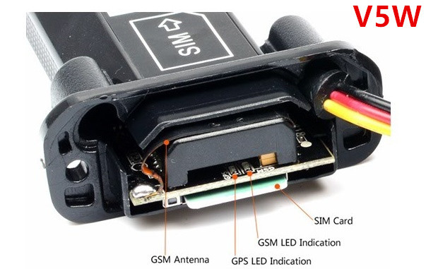 Waterproof Motorcycle GPS Tracker Long Battery Life Real Time Tracking