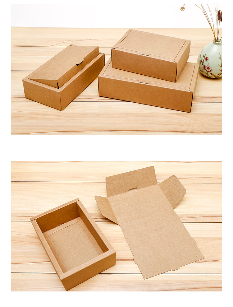 Recyclable Custom Colorful Folding Paper Board Kraft Mailer Box With Your Logo Perfect