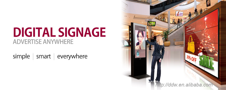 46inch Android lcd ad player,standing digital signage