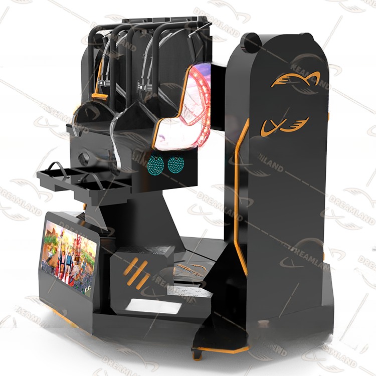 Dreamland Copyrighted 720 VR Amusement Park Rides 1080 VR Roller Coaster Simulator 9D 360 Rotating VR Simulator