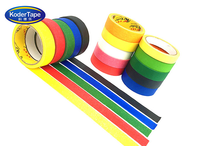 Rainbow Colored Removes Easily 48mm Adhesive Masking Tape