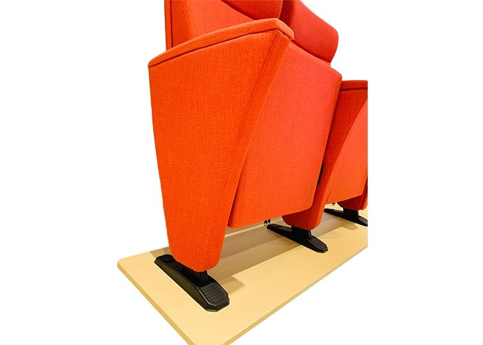 High Resilience Foam Foldable BS5852 Auditorium Theater Chair