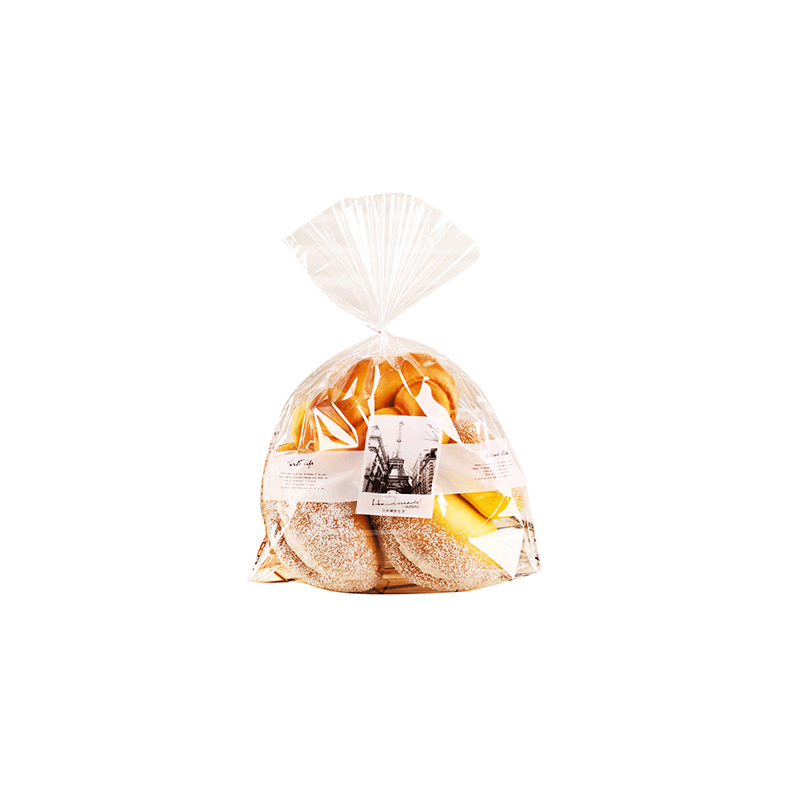 Industrial Food OPP LDPE Wicket Bread Loaf Bags Custom Print For Bakery Storage