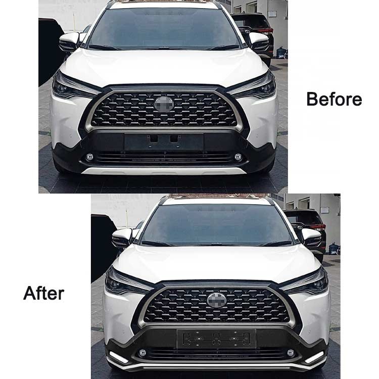 Factory Outlet for Toyota Corolla Cross 2020 Front Bumper Guard Rear Car Bumper Body Kit