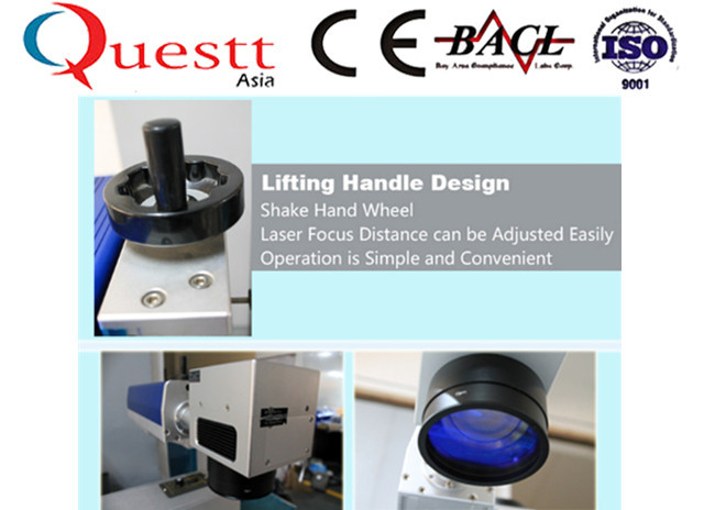 Portable Laser Marking Machine For Bangle , Air Cooling Desktop Engraving Machine