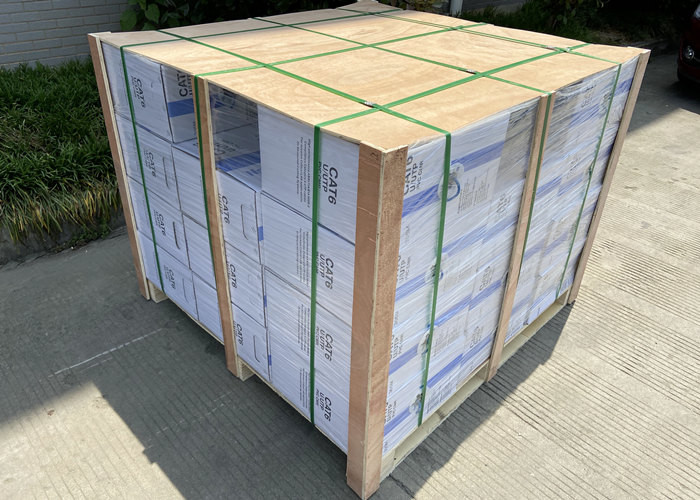 FTP Bulk CAT6 Ethernet Cable AL Foil Shielded Category 6 Indoor Communication Cable