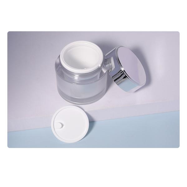 30g Cream Jar 50ml / 120ml Cosmetic Dropper Bottles Thick Wall Acrylic Skin Care Cosmetic Set