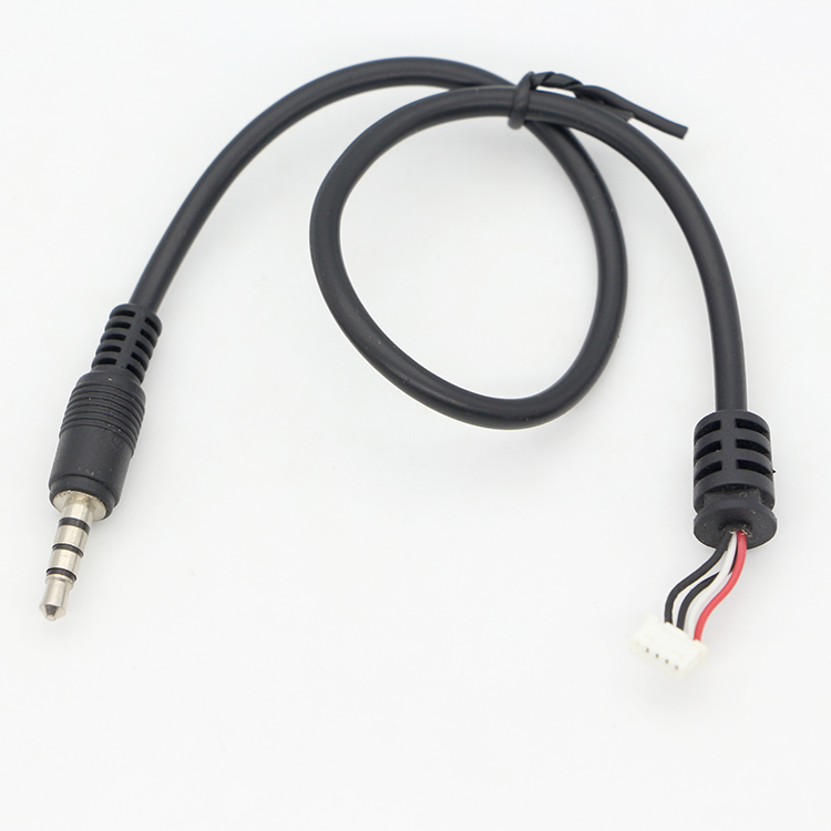 Custom Assembly 1M 2M 3M 3.5mm TRRS Audio DC Jack to JST 2.0mm 2.54mm Pitch Cable