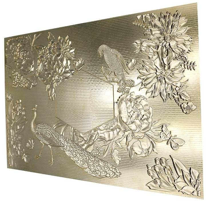 Brass Copper Flat Hot Stamping Plate For Hot Foil Transfer Printing