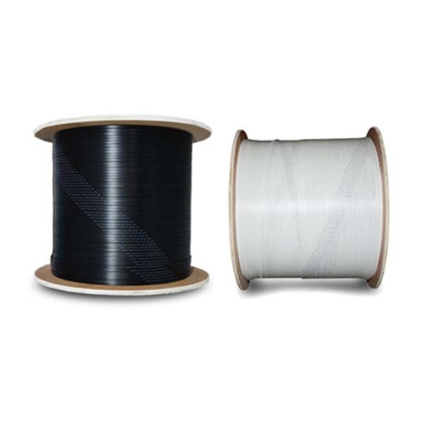 Bow Type Drop Black FTTH Fiber Optic Cable 2 Core FRP GJYXCH