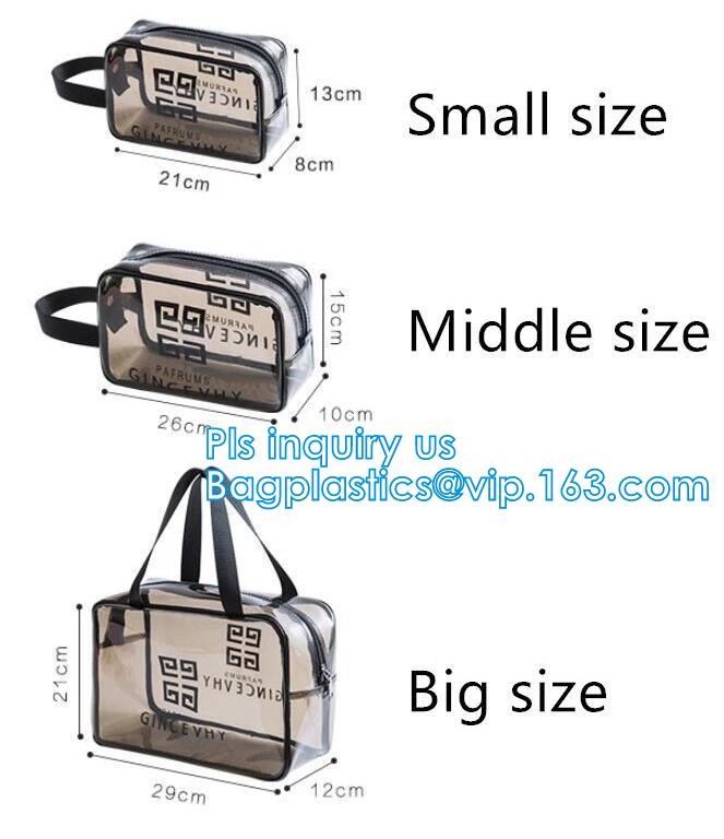 pvc cosmetic bag clear cosmetic bag with pvc zipper bag, Pencil Case Coin Organizer Makeup Costmetic Bag, Makeup Cosmeti