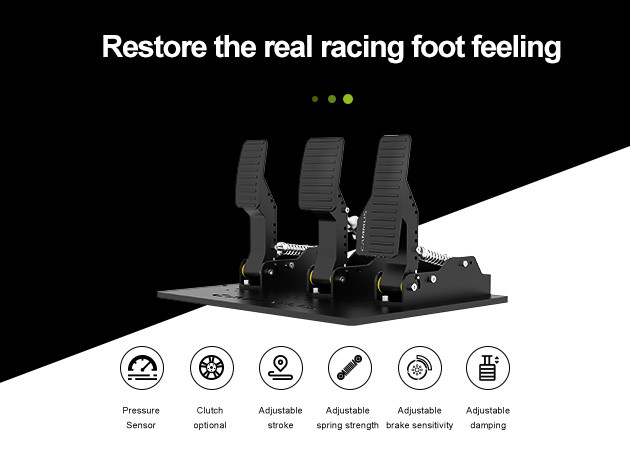 Ergonomic Sim Racing Motion Rig APP Adjustment High Sensitivity