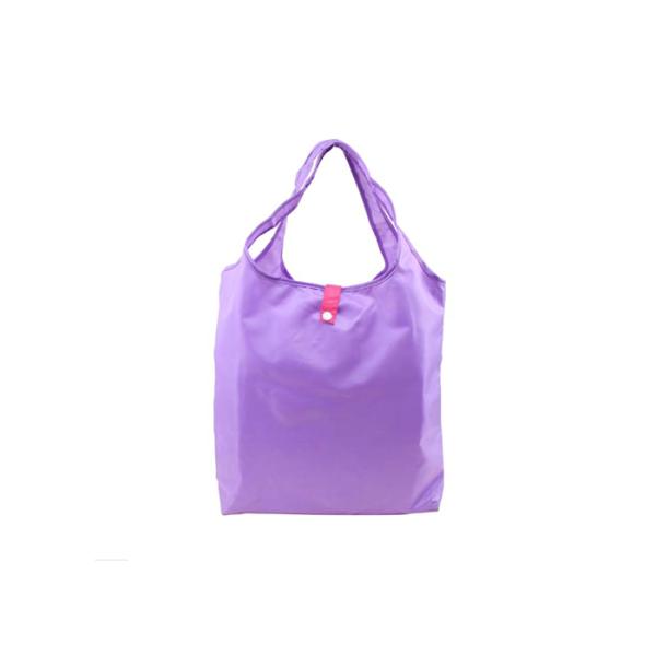 190T Polyester Nylon Portable Foldable Reusable Shopping Bags Water Resistant Custom Size