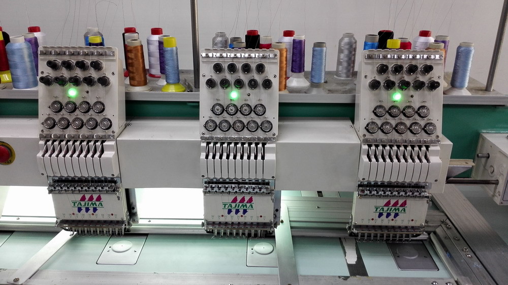 Tajima Refurbished Commercial Embroidery Machines With Digital Control 2002 Product