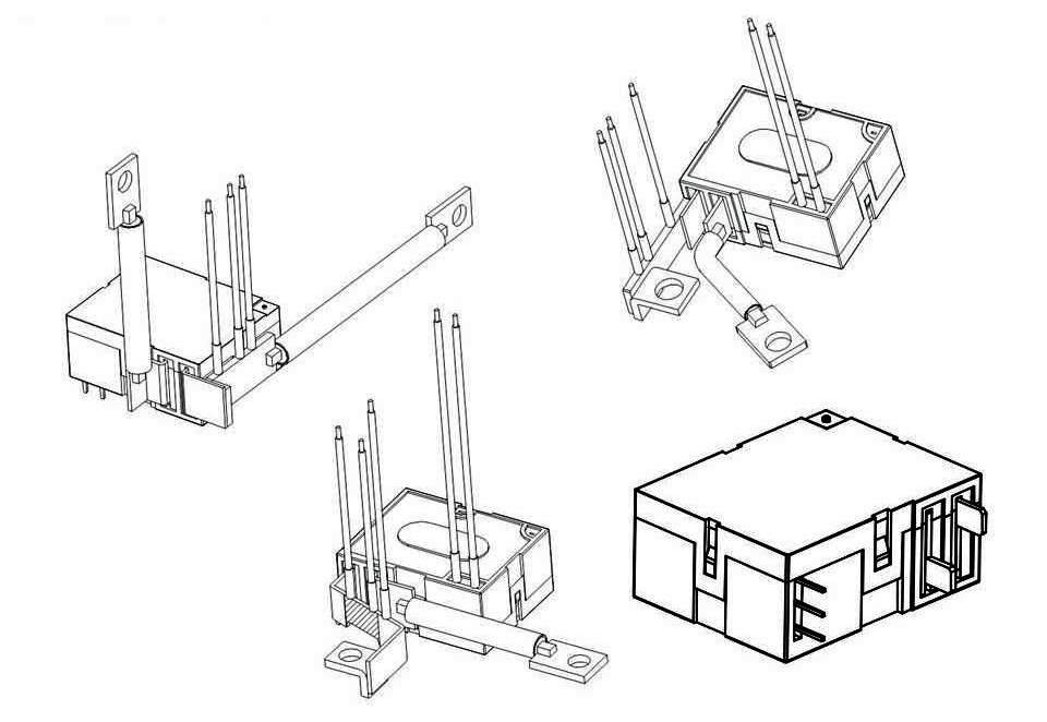 1B Contact Form Mechanical Latching Relay with 60A 250VAC Rated Load