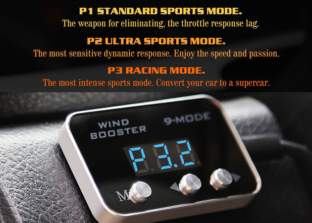 51*32.5*6.2mm Speed Throttle Response Controller Easy Installation