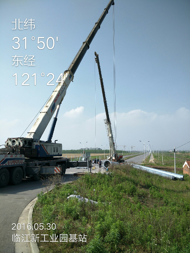 H30m Hot Dip Galvanized Telecommunication Towers Easy Installation And Maintenance