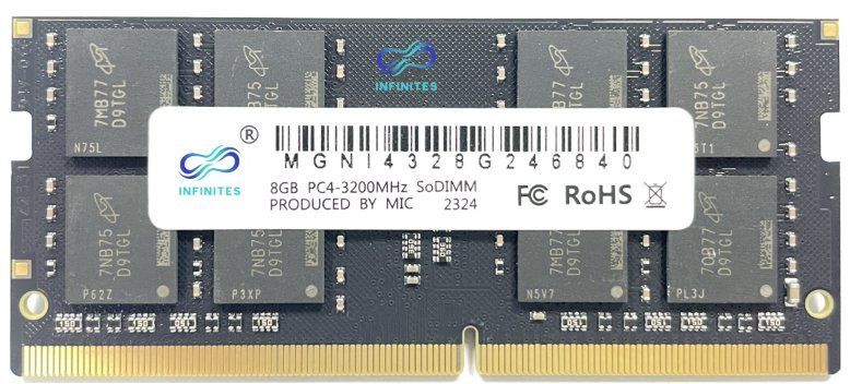 High Stable Quality Intel-Specific Memoria RAM DDR4 8GB Storage RAM 2666MHz 3200MHz DDR 4 RAM 8GB for Laptop