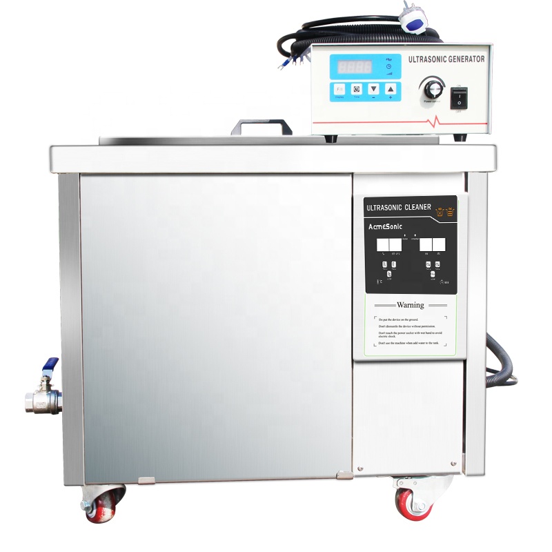 Auto Parts Industrial Ultrasonic Cleaner 28khz Customized Power 3600W