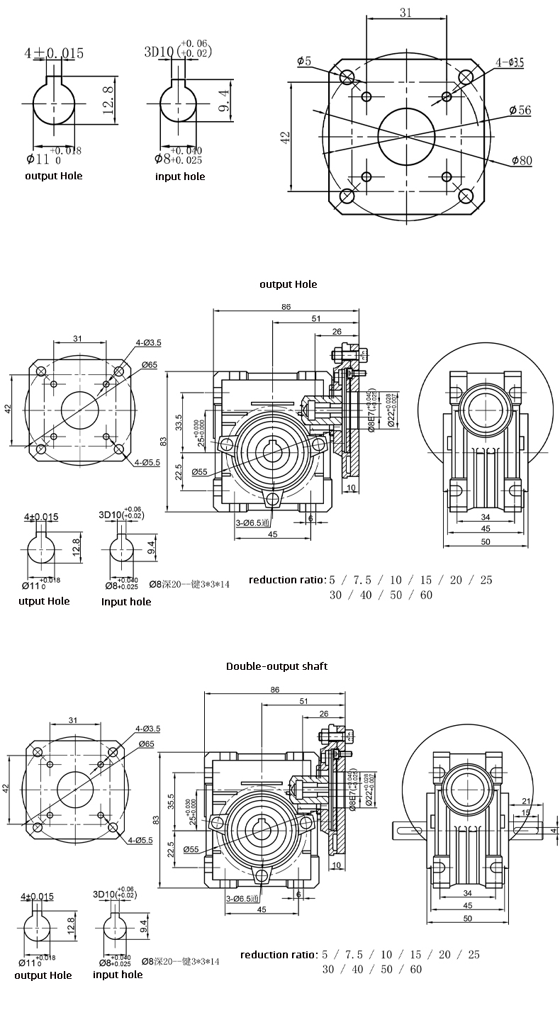 Linear Stepper Worm Gear Motor 1 Axis Stepper Motor Controller