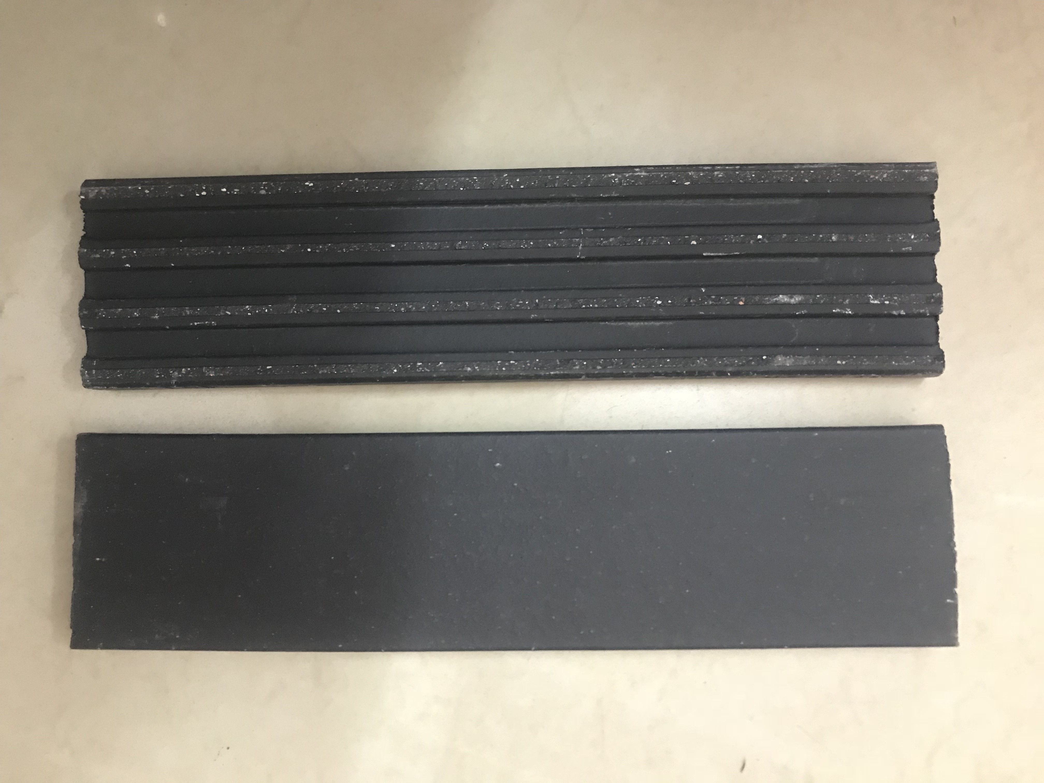 Black Decorative Vintage Brick Veneer , Smooth Exterior Brick Panels