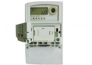China Single Phase Two Wires Prepaid Power Meter , Residential Prepayment Smart Meter on sale