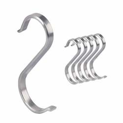 Nickel Plating Steel S Hooks Paint Can Holder Decorative