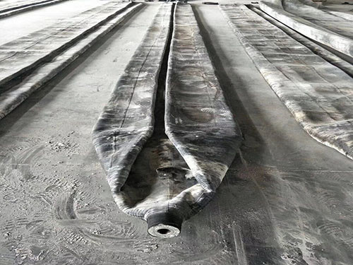 Dia 1.8m 10 Layer Ship Launching AirBags Explosion Proof Thickening Wear Resistant