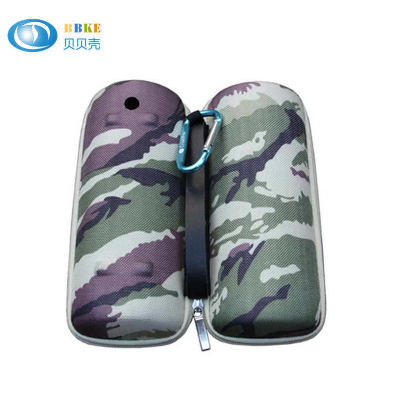 EVA Foam Bluetooth Mini Speaker Case , Camo EVA Travel Case With Zipper