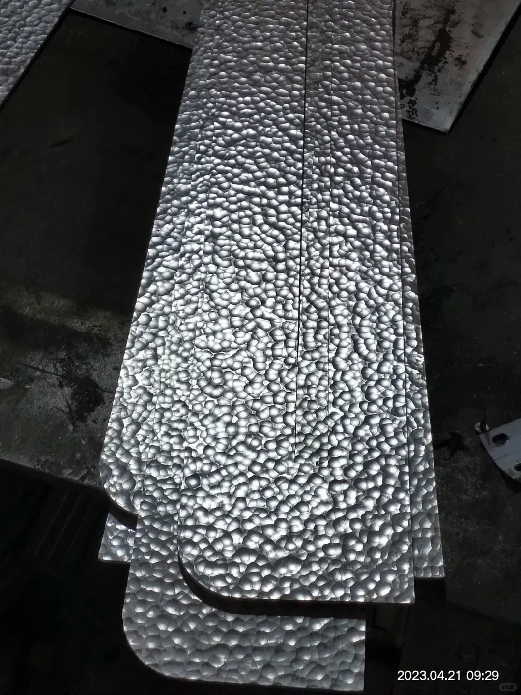 Hammered Metal Sheet 304 316 Stainless Steel Sheet Cladding for Wall Claading or Ceiling Panel