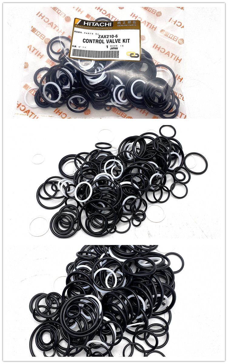 Zaxis120-6 Control Valve Seal Kit NBR Mateiral For Hitachi Excavator