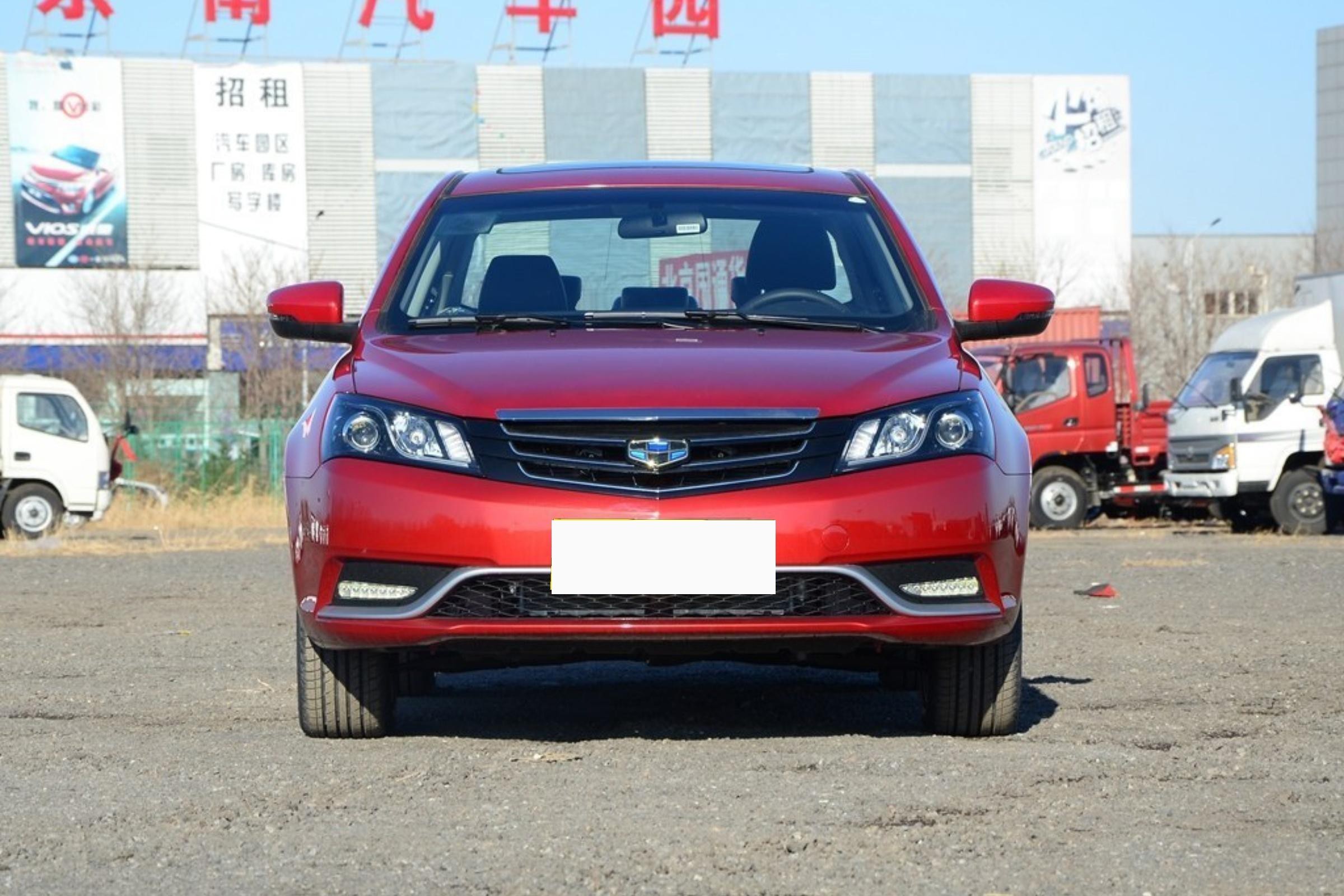 Big 100KW Electric Luxury Vehicles 430KM EV Car Geely Dihao For Adult