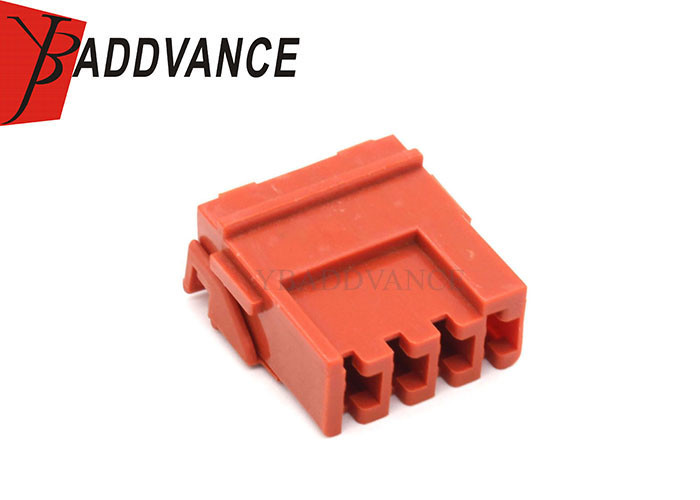 4 Pin Red Female Unsealed Automotive Wiring Harness Connectors As Car Accessories