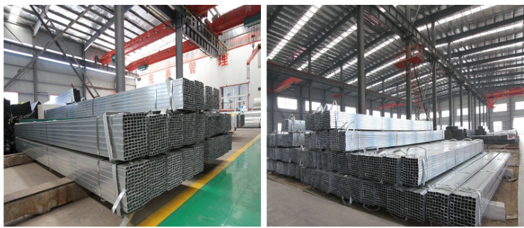 1.0425 Carbon Steel Tube 125x125 Galvanized Square Tube 1x1 Inch