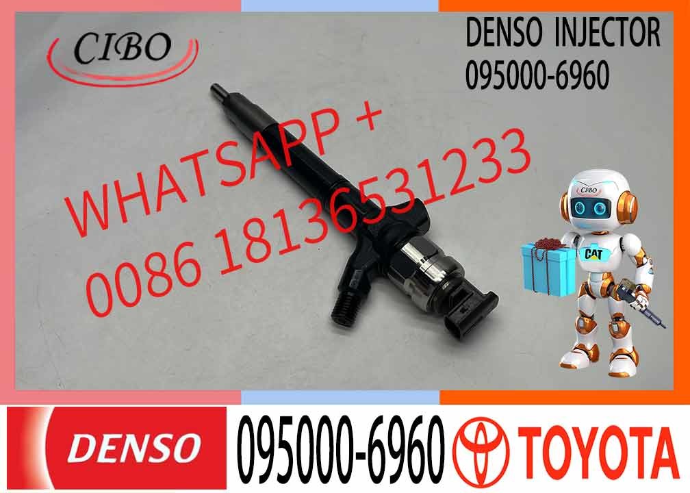Diesel Fuel Engine Injector 095000-6410 23670-0R030 095000-6960 23670-09180 Avensis 2.2 D 2AD-FTV engine parts