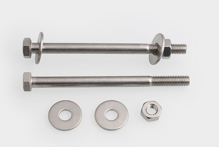 Hardware Stainless Steel Bolts Nuts DIN933 with Plain Zinc and Grade SUS304