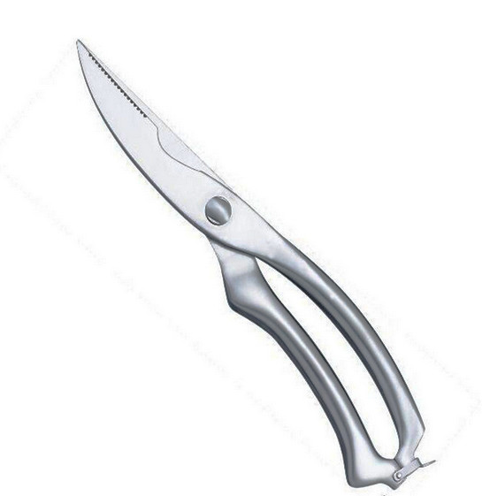 Premium Quality 4.5" Full Satinless Steel Professional Poultry Shears For Meat Chicken Bone