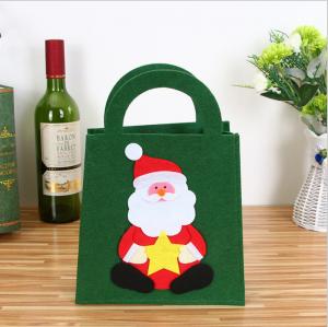 China 20*28cm Felt Tote Bag Cartoon DIY Designer Christmas Handbags on sale