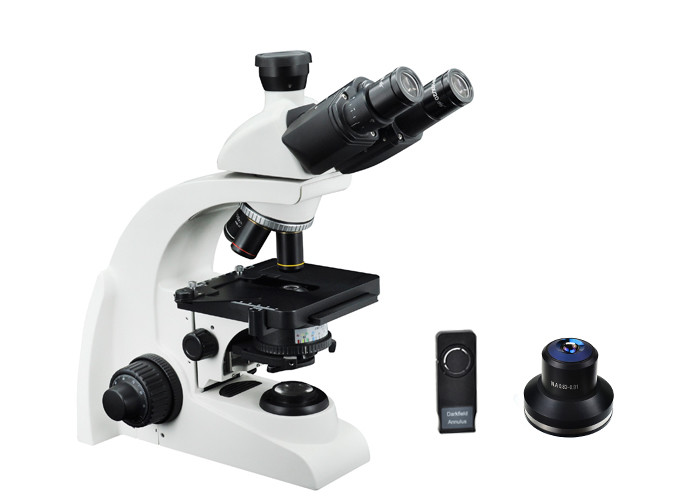 Trinocular Dark Field Light Microscope 600x Magnification Dark Ground Microscopy