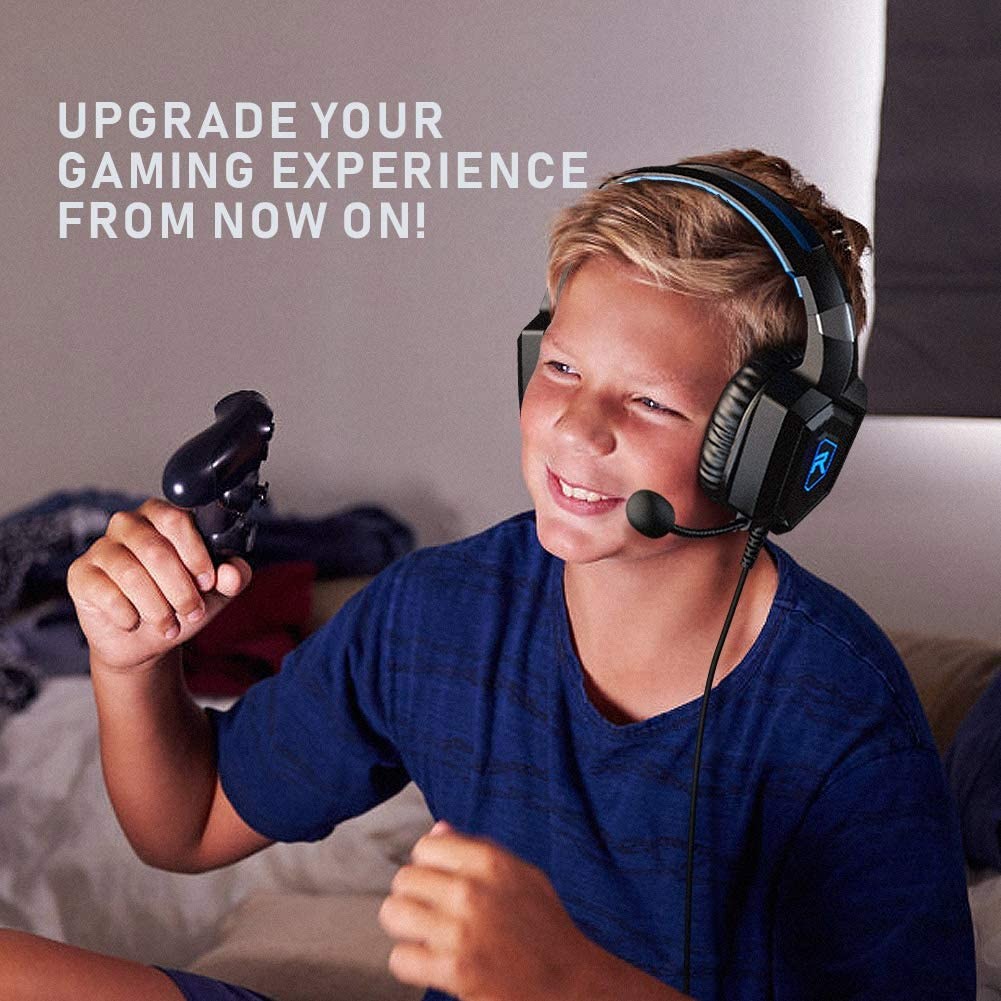 2.2kohm 100mA 117dB LED RGB Gaming HeadSet