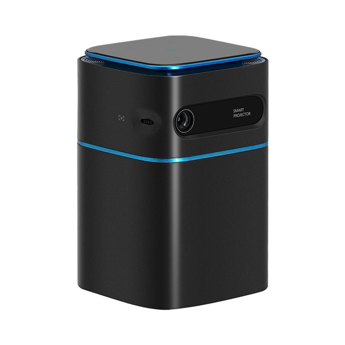 Wireless Smart Mini Portable Projector 4K LED Mirroring OS For Laptop Small Conference