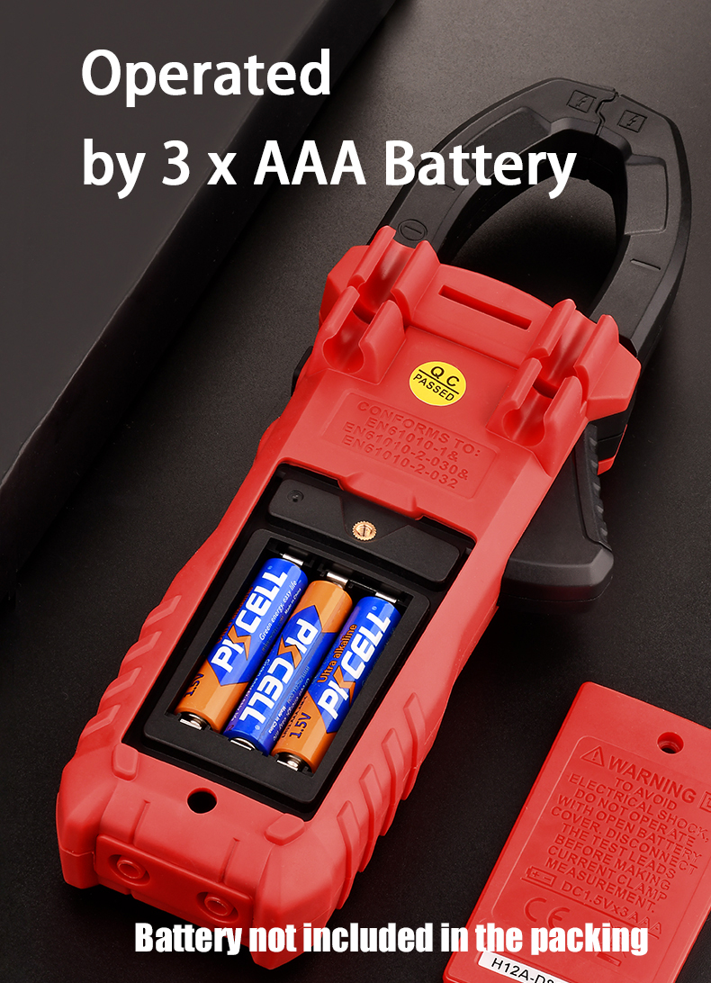 1000V 1000A 6000 Counts Digital Multimeter Clamp Meter